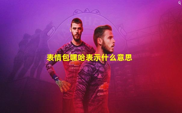 表情包嘿哈表示什么意思