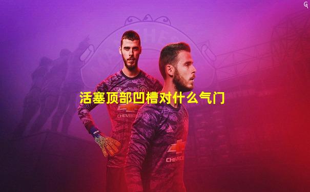 活塞顶部凹槽对什么气门