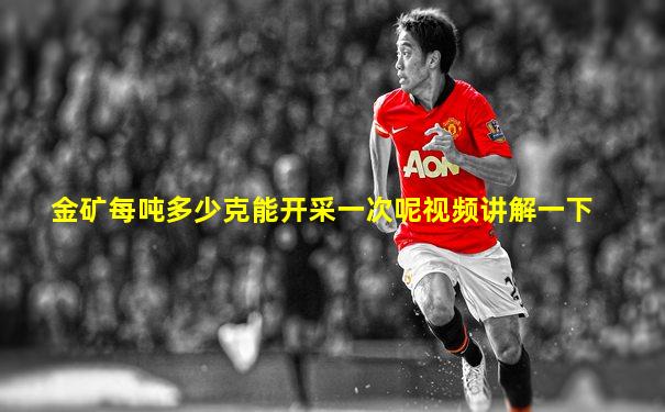 金矿每吨多少克能开采一次呢视频讲解一下